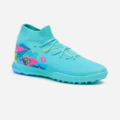 NEW ATHLETIC - Zapatillas Football Vortex105 Verde Jade Con Fucsia Hombre