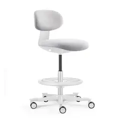 OFIDEAS - Silla Giratorio Cajero Alta Bow Color Gris