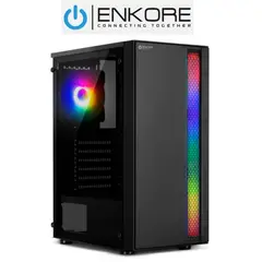 ENKORE - Case ACTIVE ENC 3000 - 1 FAN 12CM RGB STRIP