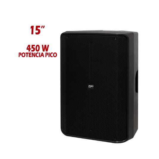 Parlante Activo 15″ 450W PS15 BATBLACK PRO SERIES