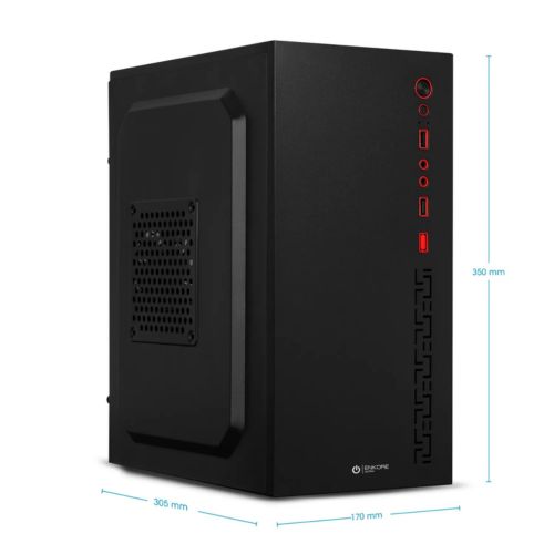 CASE PARA PC DE OFICINA ENK 1001 CON FUENTE DE PODER