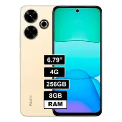 XIAOMI - Celular Redmi 13 256GB 8GB RAM GOLD