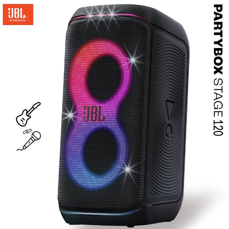 Parlante Bluetooth PartyBox Club 120 Extra Bass Negro