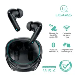 USAMS - Audífonos auriculares inalámbricos Gamer Canc soni 5.3