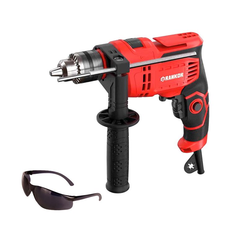 TALADRO PERCUTOR 750W ½' ELÉCTRICO CONCRETO MADERA