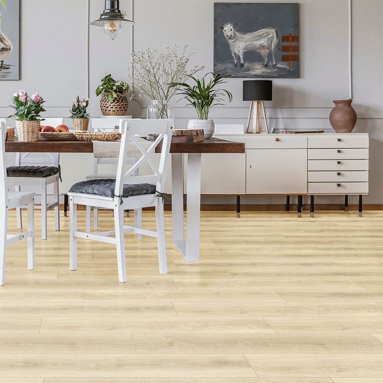 Piso SPC Sena 5mm 23x124cm Almendra