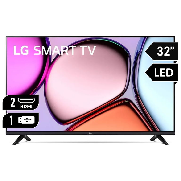 Televisor 32” LED WebOS HDR Smart TV 32LQ600BPSA - Nuevo