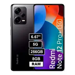 Celular Redmi Note 12 Pro plus 5G 256 GB 8 GB RAM NEGRO