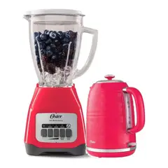 OSTER - Combo Licuadora BLSTKAGMPB + Hervidor Eléctrico BVSTKT4177M