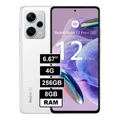 XIAOMI - Celular Redmi Note 12 Pro plus 5G 256 GB 8 GB RAM BLANCO