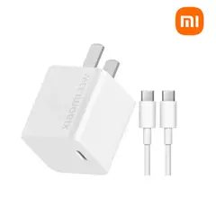 XIAOMI - Cargador 33W GaN USB-C ,Carga Rapida PD, QC 3.0 iPhone Galaxy