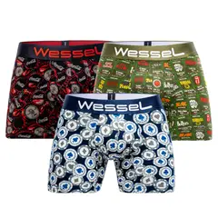 WESSEL - Boxer Pack W20 x3 Hombre