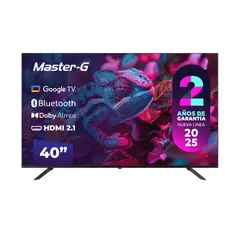 MASTER G - Televisor Smart Tv 40 Led Full HD Google TV Garantía 2 años