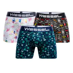 WESSEL - Boxer Pack W21 x3 Hombre