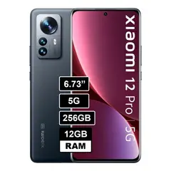 XIAOMI - Celular 12 Pro 5G 12GB RAM, 256GB GRIS