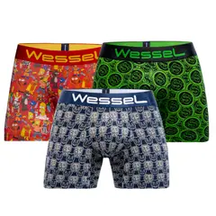WESSEL - Boxer Pack W22 x3 Hombre