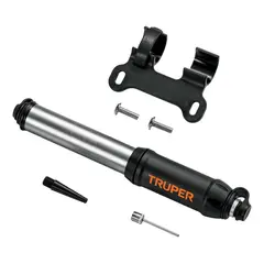 TRUPER - Inflador Portatil para Bicicleta Pelota 75 PSI