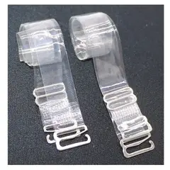 GENERICO - PACK 5 TIRA TRANSPARENTE DE BRASIER GRUESA Y DELGADA