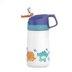 FJBOTTLE - - Botella infantil de agua con aislamiento de acero inoxidable 350 ml