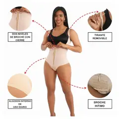 GENERICO - Faja reductora Modeladora De Alta Comprensión Pos Operatoria