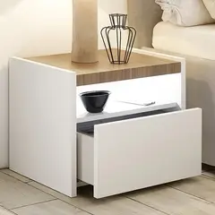 73 EXPERIENCE - Velador Sandy Color Blanco & Caramelo