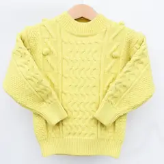 EVYTONY - CHOMPA PARA NIÑA - MODELO YELLOW