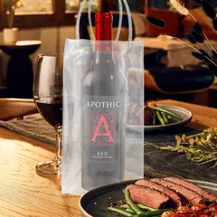 GENERICO - Bolsa De Hielo Portátil C/Asa Para Vino, Champán, Cerveza(pack 2 unid)