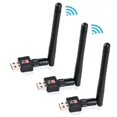 GENERICO - Kit de 3 Antenas WIFI para Pc o Laptop usb