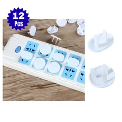 GENERICO - Protectores de enchufe de Seguridad para bebés 12 piezas