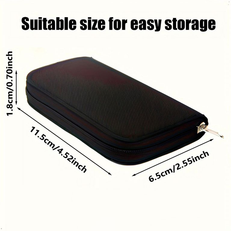 Bolsa Almacenamiento Memorias Cf/sd/msd/sdhc 22 Ranuras x 2 unid