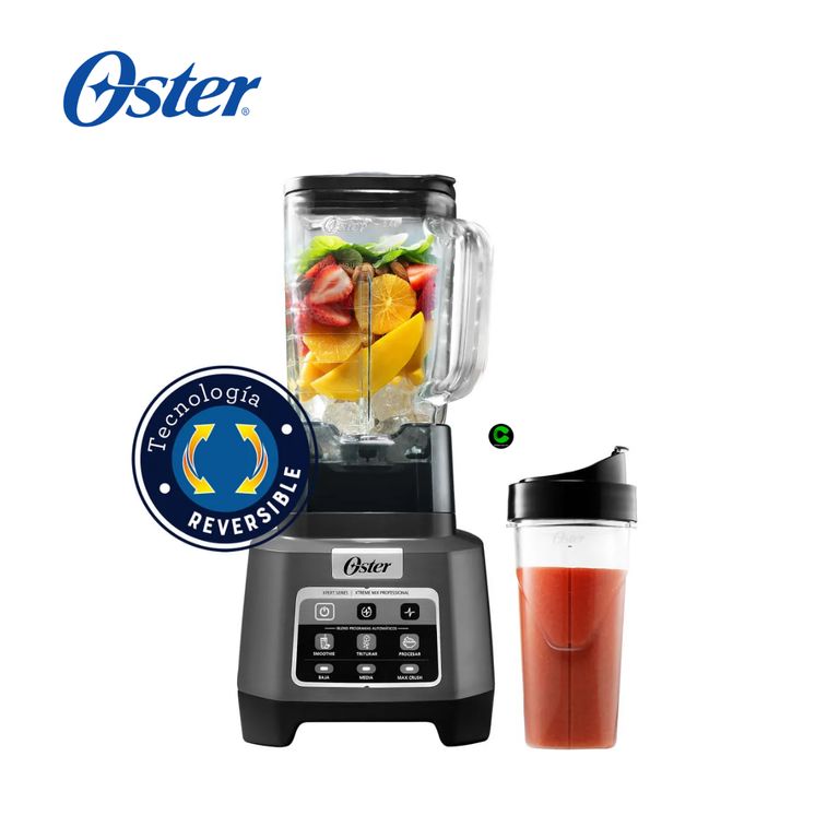 Licuadora Profesional XTREME Oster® Con Vaso Blend-N-Go BLSTXPG-BGW