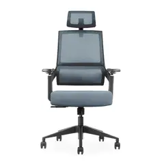OFIDEAS - Silla Giratoria Ergonómica Presidencial One Plus GrisNegro