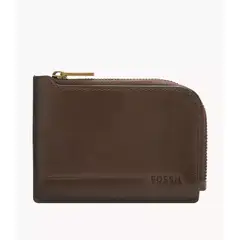 FOSSIL - - Billetera SML1861201 Allen Zip Card Case para Hombre