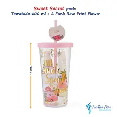 TOALLAS PERU DETALLES Y MAS - Fresh Sweet Secret — Tomatodo Print Flower + 2 lociones Aromáticas