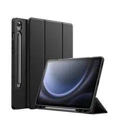 CASE - Funda Smart Cover Porta pencil Para Samsung S10 S10 FE - NEGRO