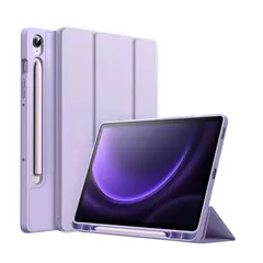 CASE - Funda Smart Cover Porta pencil Para Samsung S9 - S9FE - LILA