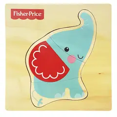 FISHER PRICE - Rompecabezas de Animalito Elefante (3 piezas)
