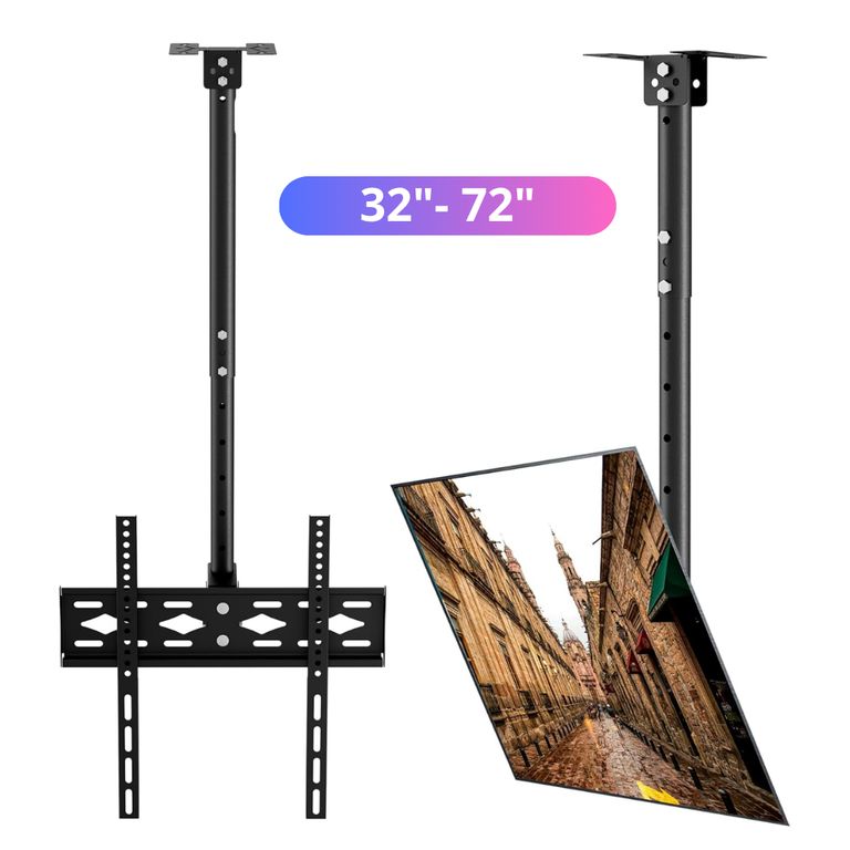 Rack Techo Tv LED SMART 32 A 72 Pulgadas Colgante