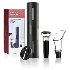 PENTHA - Saca Corcho de Vino Eléctrico más Aireador y Tapón de Vacio