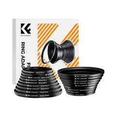 K&F CONCEPT - Set de 18 Anillos (9 Ascendentes, 9 Reductores) SKU.0629