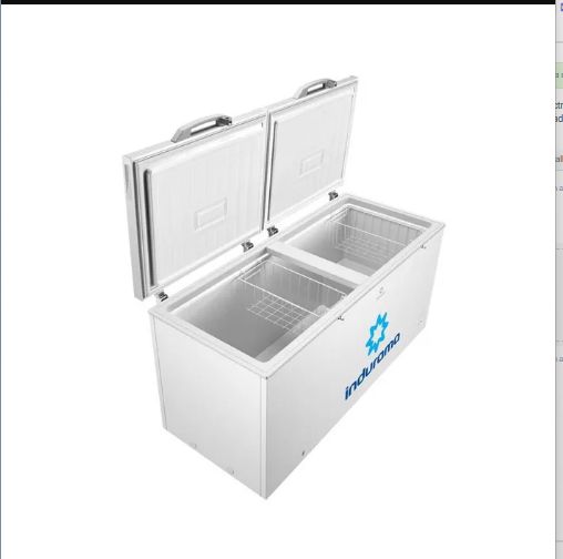 Congeladora Horizontal 2 puertas 420L CI 420 BL