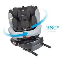 PREMIUM BABY - Silla de Auto Bebé Giro 360° Winner Negro