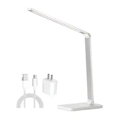 HOME LIGHT - Lampara de escritorio led con cargador inalambrico