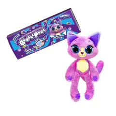 BOING TOYS - Peluche Bubble Pops Grape Glee Kitty Grande 45 cm