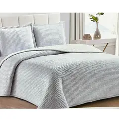 CASATEX - COBERTOR PIEL DE ÁNGEL CON SHERPA COLOR ENTERO EN 2 PLAZAS