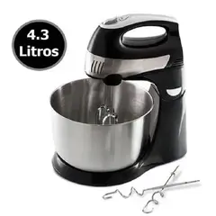 PRIMA - Batidora de Mano y Pedestal 300 Watts - Negro