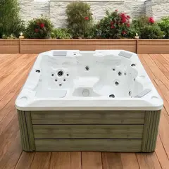 HIDROPLUS - Spa Poseidón C Blanco Mármol 2000X2000X880