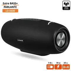 LIDIMI - Parlante Portátil SUPER BASS Bluetooth USB Subwoofer LD-S600