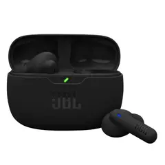 JBL - Audífonos Bluetooth True Wireless Wave Beam 2 cancelación de ruido 40h Negro