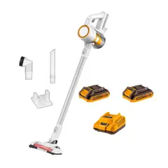 INGCO TOOLS - Aspiradora Inalámbrica Ingco 20V Con Accesorios Baterías y Cargador